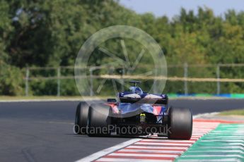 World © Octane Photographic Ltd. Formula 1 – Hungarian Post-Race Test - Day 2. Scuderia Toro Rosso STR13 – Brendon Hartley. Hungaroring, Budapest, Hungary. Wednesday 1st August 2018.
