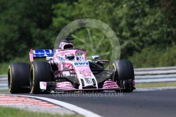 World © Octane Photographic Ltd. Formula 1 – Hungarian Post-Race Test - Day 2. Sahara Force India VJM11 – Nikita Mazepin. Hungaroring, Budapest, Hungary. Wednesday 1st August 2018.