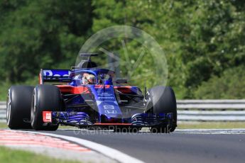 World © Octane Photographic Ltd. Formula 1 – Hungarian Post-Race Test - Day 2. Scuderia Toro Rosso STR13 – Sean Gelael. Hungaroring, Budapest, Hungary. Wednesday 1st August 2018.