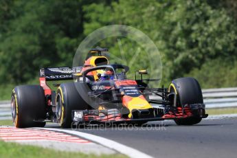World © Octane Photographic Ltd. Formula 1 – Hungarian Post-Race Test - Day 2. Aston Martin Red Bull Racing TAG Heuer RB14 – Jake Dennis. Hungaroring, Budapest, Hungary. Wednesday 1st August 2018.