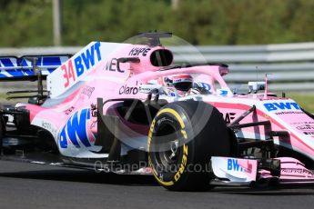 World © Octane Photographic Ltd. Formula 1 – Hungarian Post-Race Test - Day 2. Sahara Force India VJM11 – Nikita Mazepin. Hungaroring, Budapest, Hungary. Wednesday 1st August 2018.