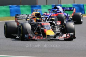 World © Octane Photographic Ltd. Formula 1 – Hungarian Post-Race Test - Day 2. Aston Martin Red Bull Racing TAG Heuer RB14 – Jake Dennis. Hungaroring, Budapest, Hungary. Wednesday 1st August 2018.