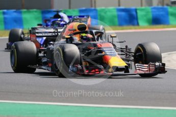 World © Octane Photographic Ltd. Formula 1 – Hungarian Post-Race Test - Day 2. Aston Martin Red Bull Racing TAG Heuer RB14 – Jake Dennis. Hungaroring, Budapest, Hungary. Wednesday 1st August 2018.
