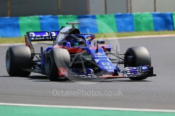 World © Octane Photographic Ltd. Formula 1 – Hungarian Post-Race Test - Day 2. Scuderia Toro Rosso STR13 – Brendon Hartley. Hungaroring, Budapest, Hungary. Wednesday 1st August 2018.