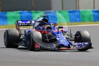 World © Octane Photographic Ltd. Formula 1 – Hungarian Post-Race Test - Day 2. Scuderia Toro Rosso STR13 – Sean Gelael. Hungaroring, Budapest, Hungary. Wednesday 1st August 2018.