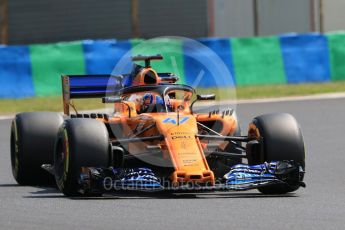 World © Octane Photographic Ltd. Formula 1 – Hungarian Post-Race Test - Day 2. McLaren MCL33 – Lando Norris. Hungaroring, Budapest, Hungary. Wednesday 1st August 2018.
