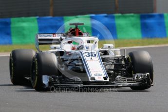 World © Octane Photographic Ltd. Formula 1 – Hungarian Post-Race Test - Day 2. Alfa Romeo Sauber F1 Team C37 – Antonio Giovinazzi. Hungaroring, Budapest, Hungary. Wednesday 1st August 2018.