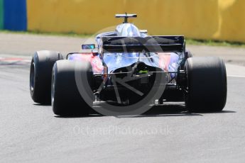 World © Octane Photographic Ltd. Formula 1 – Hungarian Post-Race Test - Day 2. Scuderia Toro Rosso STR13 – Brendon Hartley. Hungaroring, Budapest, Hungary. Wednesday 1st August 2018.