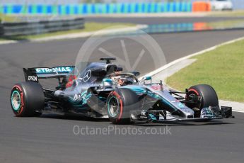 World © Octane Photographic Ltd. Formula 1 – Hungarian Post-Race Test - Day 2. Mercedes AMG Petronas Motorsport AMG F1 W09 EQ Power+ - George Russell. Hungaroring, Budapest, Hungary. Wednesday 1st August 2018.