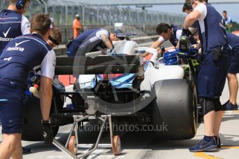 World © Octane Photographic Ltd. Formula 1 – Hungarian Post-Race Test - Day 2. Williams Martini Racing FW41 – Robert Kubica. Hungaroring, Budapest, Hungary. Wednesday 1st August 2018.
