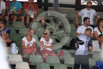 World © Octane Photographic Ltd. Formula 1 – Hungarian Post-Race Test - Day 2. Williams Martini Racing – Robert Kubica fans. Hungaroring, Budapest, Hungary. Wednesday 1st August 2018.