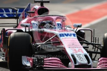 World © Octane Photographic Ltd. Formula 1 – Hungarian Post-Race Test - Day 2. Sahara Force India VJM11 – Nikita Mazepin. Hungaroring, Budapest, Hungary. Wednesday 1st August 2018.