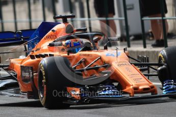 World © Octane Photographic Ltd. Formula 1 – Hungarian Post-Race Test - Day 2. McLaren MCL33 – Lando Norris. Hungaroring, Budapest, Hungary. Wednesday 1st August 2018.