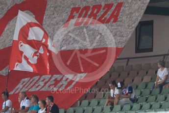 World © Octane Photographic Ltd. Formula 1 – Hungarian Post-Race Test - Day 2. Fans of Robert Kubica. Hungaroring, Budapest, Hungary. Wednesday 1st August 2018.