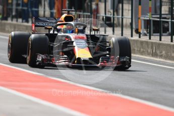 World © Octane Photographic Ltd. Formula 1 – Hungarian Post-Race Test - Day 2. Aston Martin Red Bull Racing TAG Heuer RB14 – Jake Dennis. Hungaroring, Budapest, Hungary. Wednesday 1st August 2018.