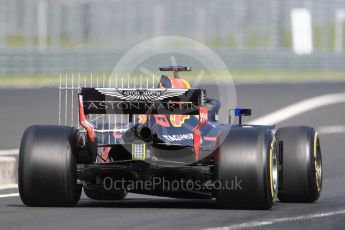 World © Octane Photographic Ltd. Formula 1 – Hungarian Post-Race Test - Day 2. Aston Martin Red Bull Racing TAG Heuer RB14 – Jake Dennis. Hungaroring, Budapest, Hungary. Wednesday 1st August 2018.