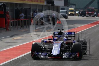 World © Octane Photographic Ltd. Formula 1 – Hungarian Post-Race Pirelli Test - Day 1. Scuderia Toro Rosso STR13 – Sean Gelael. Hungaroring, Budapest, Hungary. Tuesday 31st July 2018.