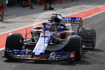 World © Octane Photographic Ltd. Formula 1 – Hungarian Post-Race Pirelli Test - Day 1. Scuderia Toro Rosso STR13 – Sean Gelael. Hungaroring, Budapest, Hungary. Tuesday 31st July 2018.
