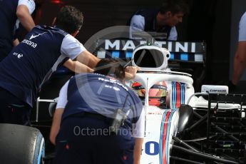 World © Octane Photographic Ltd. Formula 1 – Hungarian Post-Race Test - Day 2. Williams Martini Racing FW41 – Robert Kubica. Hungaroring, Budapest, Hungary. Wednesday 1st August 2018.