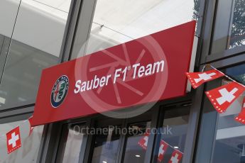 World © Octane Photographic Ltd. Formula 1 – Hungarian Post-Race Test - Day 2. Alfa Romeo Sauber F1 Team on Swiss National Day. Hungaroring, Budapest, Hungary. Wednesday 1st August 2018.