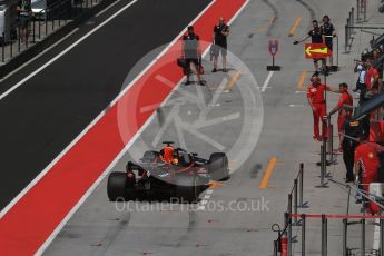 World © Octane Photographic Ltd. Formula 1 – Hungarian Post-Race Test - Day 2. Aston Martin Red Bull Racing TAG Heuer RB14 – Jake Dennis. Hungaroring, Budapest, Hungary. Wednesday 1st August 2018.