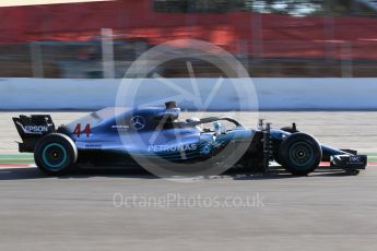 World © Octane Photographic Ltd. Formula 1 – In season test 1, day 1. Mercedes AMG Petronas Motorsport AMG F1 W09 EQ Power+ - Lewis Hamilton. Circuit de Barcelona-Catalunya, Spain. Tuesday 15th May 2018.