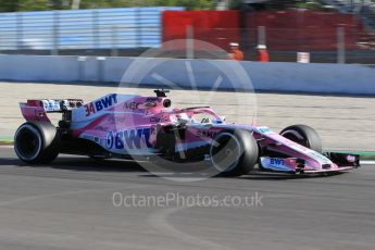 World © Octane Photographic Ltd. Formula 1 – In season test 1, day 1. Sahara Force India VJM11 - Nicholas Latifi. Circuit de Barcelona-Catalunya, Spain. Tuesday 15th May 2018.