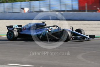 World © Octane Photographic Ltd. Formula 1 – In season test 1, day 1. Mercedes AMG Petronas Motorsport AMG F1 W09 EQ Power+ - Lewis Hamilton. Circuit de Barcelona-Catalunya, Spain. Tuesday 15th May 2018.