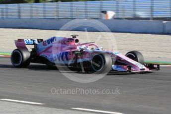 World © Octane Photographic Ltd. Formula 1 – In season test 1, day 1. Sahara Force India VJM11 – George Russell. Circuit de Barcelona-Catalunya, Spain. Tuesday 15th May 2018.