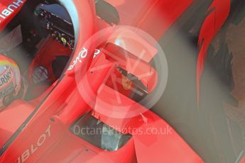 World © Octane Photographic Ltd. Formula 1 – In season test 1, day 1. Scuderia Ferrari SF71-H – Sebastian Vettel. Circuit de Barcelona-Catalunya, Spain. Tuesday 15th May 2018.