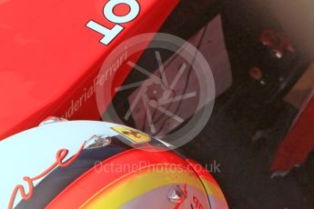 World © Octane Photographic Ltd. Formula 1 – In season test 1, day 1. Scuderia Ferrari SF71-H – Sebastian Vettel. Circuit de Barcelona-Catalunya, Spain. Tuesday 15th May 2018.