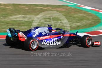 World © Octane Photographic Ltd. Formula 1 – In season test 1, day 1. Scuderia Toro Rosso STR13 – Sean Gelael. Circuit de Barcelona-Catalunya, Spain. Tuesday 15th May 2018.