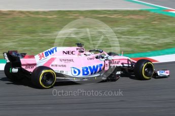 World © Octane Photographic Ltd. Formula 1 – In season test 1, day 1. Sahara Force India VJM11 - Nicholas Latifi. Circuit de Barcelona-Catalunya, Spain. Tuesday 15th May 2018.