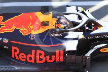 World © Octane Photographic Ltd. Formula 1 – In season test 1, day 1. Aston Martin Red Bull Racing TAG Heuer RB14 – Max Verstappen. Circuit de Barcelona-Catalunya, Spain. Tuesday 15th May 2018.