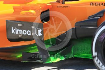 World © Octane Photographic Ltd. Formula 1 – In season test 1, day 1. McLaren MCL33 – Stoffel Vandoorne. Circuit de Barcelona-Catalunya, Spain. Tuesday 15th May 2018.