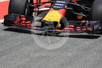 World © Octane Photographic Ltd. Formula 1 – In season test 1, day 1. Aston Martin Red Bull Racing TAG Heuer RB14 – Max Verstappen. Circuit de Barcelona-Catalunya, Spain. Tuesday 15th May 2018.