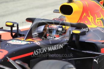 World © Octane Photographic Ltd. Formula 1 – In season test 1, day 1. Aston Martin Red Bull Racing TAG Heuer RB14 – Max Verstappen. Circuit de Barcelona-Catalunya, Spain. Tuesday 15th May 2018.