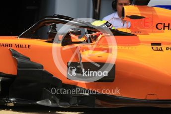 World © Octane Photographic Ltd. Formula 1 – In season test 1, day 1. McLaren MCL33 – Oliver Turvey. Circuit de Barcelona-Catalunya, Spain. Tuesday 15th May 2018.