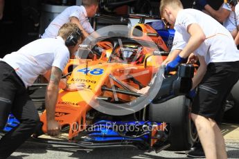 World © Octane Photographic Ltd. Formula 1 – In season test 1, day 1. McLaren MCL33 – Oliver Turvey. Circuit de Barcelona-Catalunya, Spain. Tuesday 15th May 2018.