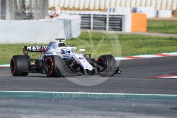 World © Octane Photographic Ltd. Formula 1 – In season test 1, day 1. Williams Martini Racing FW41 – Oliver Rowland. Circuit de Barcelona-Catalunya, Spain. Tuesday 15th May 2018.