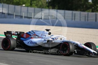 World © Octane Photographic Ltd. Formula 1 – In season test 1, day 1. Williams Martini Racing FW41 – Oliver Rowland. Circuit de Barcelona-Catalunya, Spain. Tuesday 15th May 2018.