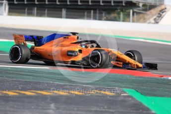 World © Octane Photographic Ltd. Formula 1 – In season test 1, day 1. McLaren MCL33 – Lando Norris. Circuit de Barcelona-Catalunya, Spain. Tuesday 15th May 2018.