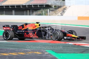 World © Octane Photographic Ltd. Formula 1 – In season test 1, day 1. Aston Martin Red Bull Racing TAG Heuer RB14 – Max Verstappen. Circuit de Barcelona-Catalunya, Spain. Tuesday 15th May 2018.