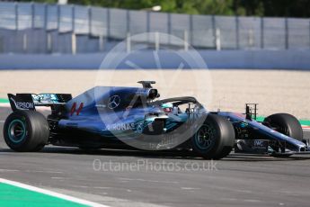 World © Octane Photographic Ltd. Formula 1 – In season test 1, day 1. Mercedes AMG Petronas Motorsport AMG F1 W09 EQ Power+ - Lewis Hamilton. Circuit de Barcelona-Catalunya, Spain. Tuesday 15th May 2018.