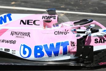 World © Octane Photographic Ltd. Formula 1 – In season test 1, day 1. Sahara Force India VJM11 – George Russell. Circuit de Barcelona-Catalunya, Spain. Tuesday 15th May 2018.