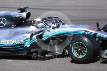 World © Octane Photographic Ltd. Formula 1 – In season test 1, day 1. Mercedes AMG Petronas Motorsport AMG F1 W09 EQ Power+ - Lewis Hamilton. Circuit de Barcelona-Catalunya, Spain. Tuesday 15th May 2018.