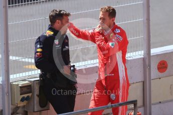 World © Octane Photographic Ltd. Formula 1 – In season test 1, day 1. Scuderia Ferrari SF71-H – Sebastian Vettel. Circuit de Barcelona-Catalunya, Spain. Tuesday 15th May 2018.