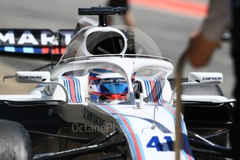 World © Octane Photographic Ltd. Formula 1 – In season test 1, day 1. Williams Martini Racing FW41 – Oliver Rowland. Circuit de Barcelona-Catalunya, Spain. Tuesday 15th May 2018.