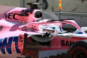 World © Octane Photographic Ltd. Formula 1 – In season test 1, day 1. Sahara Force India VJM11 - Nicholas Latifi. Circuit de Barcelona-Catalunya, Spain. Tuesday 15th May 2018.