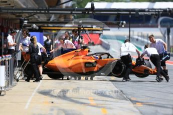 World © Octane Photographic Ltd. Formula 1 – In season test 1, day 1. McLaren MCL33 – Lando Norris. Circuit de Barcelona-Catalunya, Spain. Tuesday 15th May 2018.
